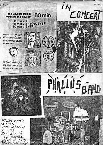 Phallus Band Concert 1917 dec 1978